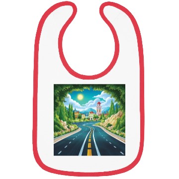 Discover blue way Bibs