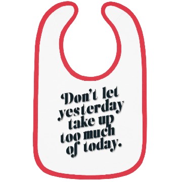 Discover Never give up on your dreams Bibs