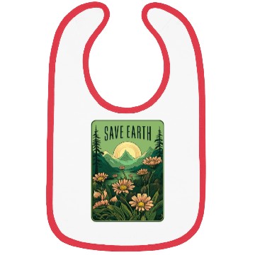 Discover Save Earth Bibs