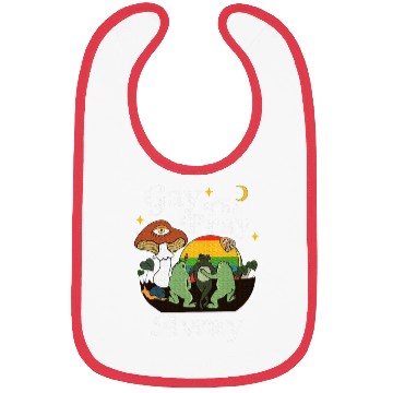 Discover Gay The Pray Away Frog Rainbow LGBT Bibs