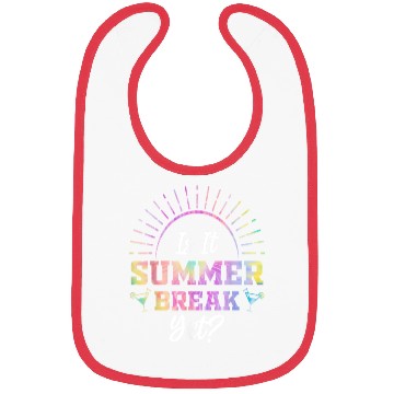 Discover Summer Break Teacher appreciation Bibs