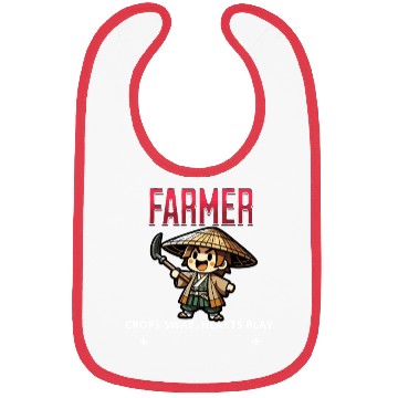 Discover Joyful Farmer Charm Bibs