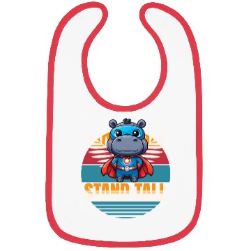 Discover Playful Hippo Splash Bibs