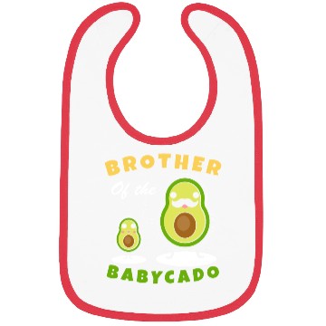 Discover Cute Avocado Family Matching cool for brother Bibs