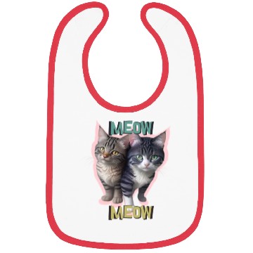 Discover MEOW CATS Bibs