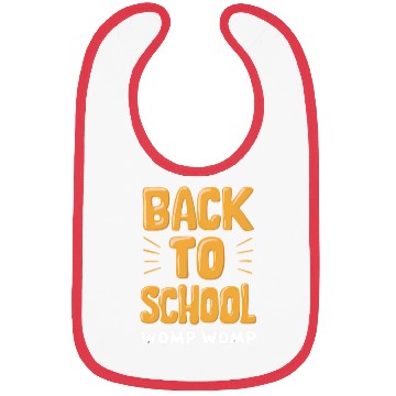 Discover Back to School Womp Womp Teacher Bibs