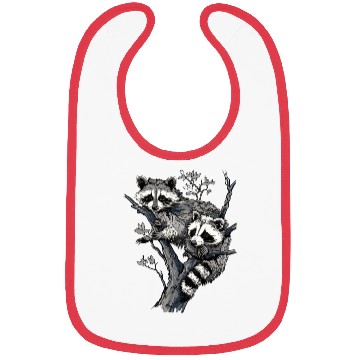 Discover Opossum and raccoon Bibs
