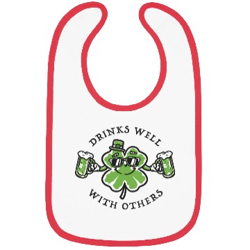 Discover Drinks Well Funnyin St. Pattys Day Drinking Bibs
