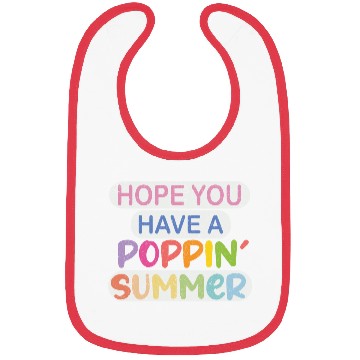 Discover poppin into summer Bye Bye School Bibs