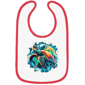 Discover Earth Day Restore Sea Turtle Bibs