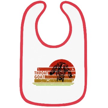 Discover Throat Goat Goat Lover Gift Bibs