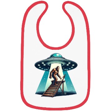 Discover Bigfoot and the UFO Bibs