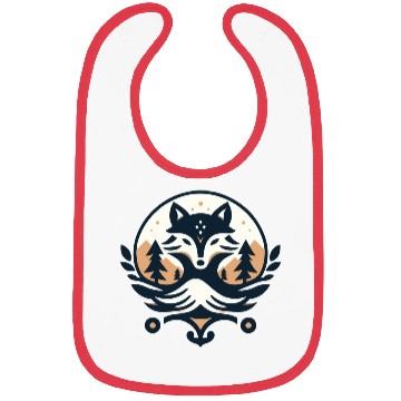 Discover the beautiful forest fox Bibs