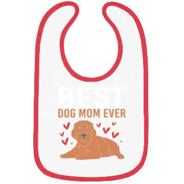 Discover Best Dog Mom Wirehaired Pointing Griffon Bibs