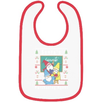 Discover Santas Elfs Ugly Christmas Purchasing-Agent Bibs