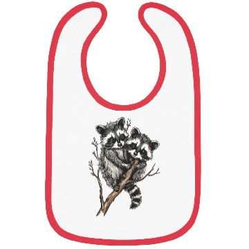 Discover Opossum and raccoon Bibs