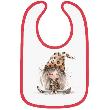 Discover Leopard Print Gnome Clipart Images, Girly Bibs