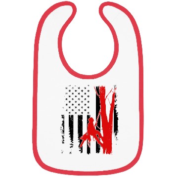 Discover American Flag Arborist For Men Cool Tree Lover Bibs