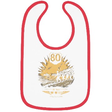 Discover 80 Years WWII D-Day Veterans Commemoration, Bibs