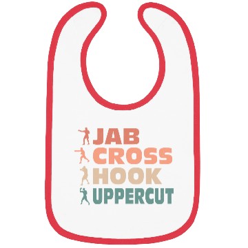 Discover Jab Cross Hook Uppercut Boxer Boxing Bibs