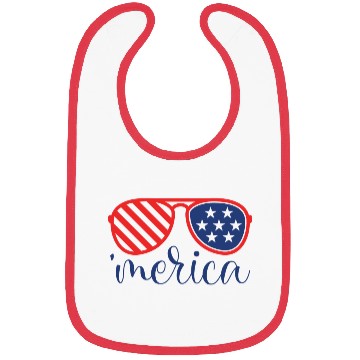 Discover merica Bibs