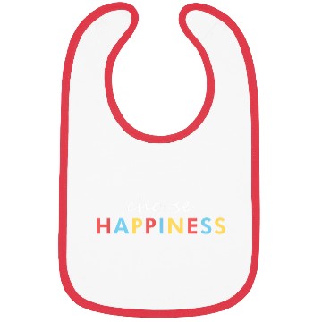 Discover Vintage Retro Choose Happiness Bibs