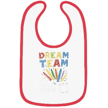 Discover Head Start Dream Team Squad Teacher Back To School Bibs