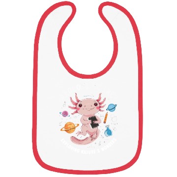 Discover Axolotl Science Teacher Mexican Salamander Bibs