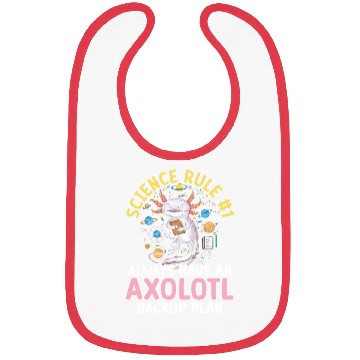 Discover Axolotl Science Teacher Mexican Salamander Bibs