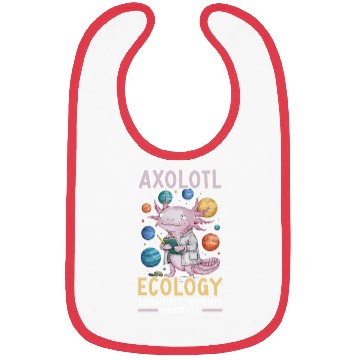 Discover Axolotl Science Teacher Mexican Salamander Bibs