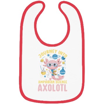 Discover Axolotl Science Teacher Mexican Salamander Bibs