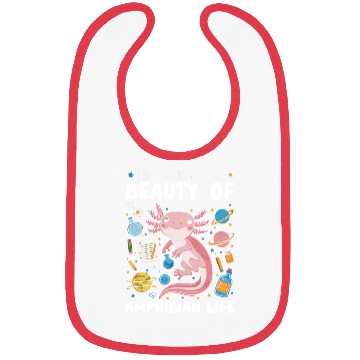 Discover Axolotl Science Teacher Mexican Salamander Bibs