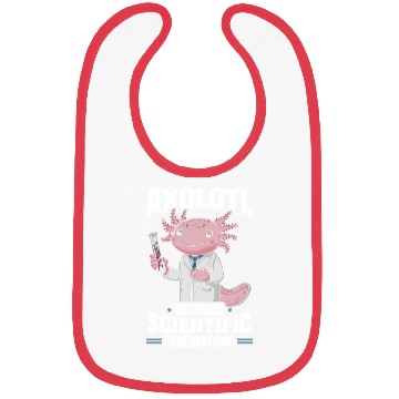 Discover Axolotl Science Teacher Mexican Salamander Bibs