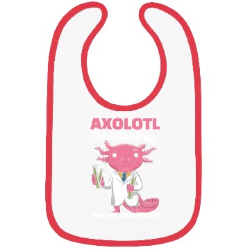 Discover Axolotl Science Teacher Mexican Salamander Bibs