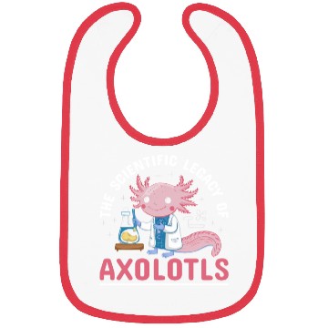 Discover Axolotl Science Teacher Mexican Salamander Bibs