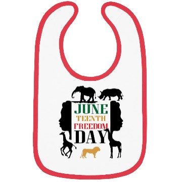 Discover "Juneteenth Bibs