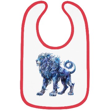 Discover Celestial Lion Images, Mystical Lion, Night sky Bibs