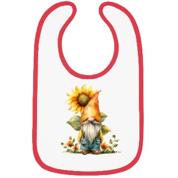 Discover Sunflower Gnome Clipart Images, Garden clipart, Bibs