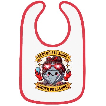 Discover Rock-Solid Resilience: Geologists Under Pressure Bibs