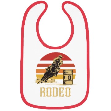 Discover Retro Barrel Racing Gifts Bibs