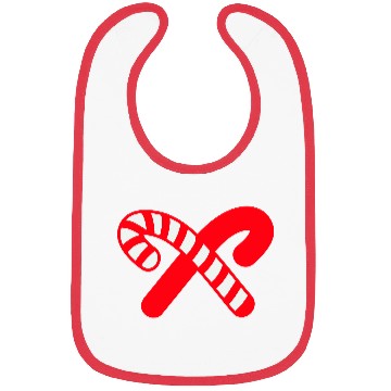 Discover Candy Canes Icon Bibs
