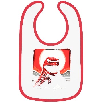 Discover Red Sun Japan: Lizard Monster Bibs