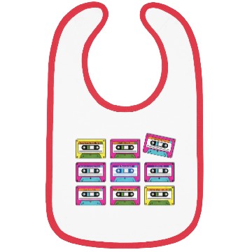 Discover Retro Mix Tapes from 80s and 90s Bibs
