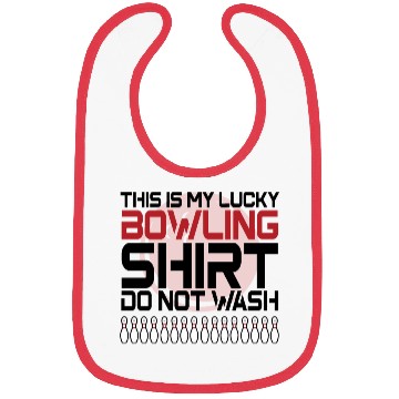 Discover THIS IS MY LUCKY BOWLING 2 Bibs