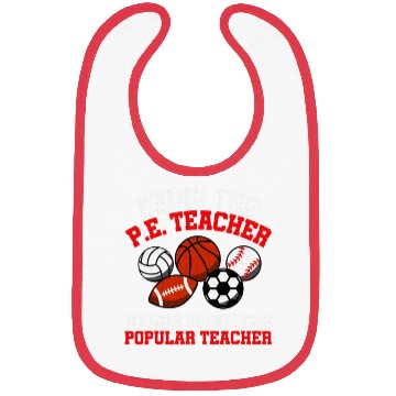 Discover PE Teacher Physical Education Teacher Bibs