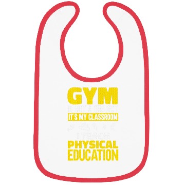 Discover PE Teacher I Teach Physical Education Teacher Bibs