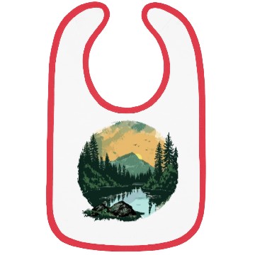 Discover Forest Bathing Japanese Nature Forest Bather Bibs