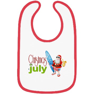 Discover christmas in july Bibs