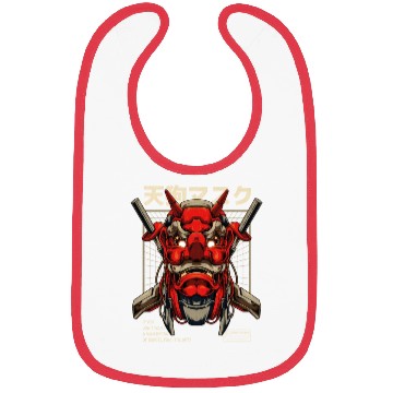 Discover Tengu Mecha Japanese Devil Tattoo Bibs