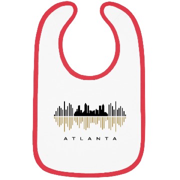 Discover Atlanta City Sound Waves Bibs